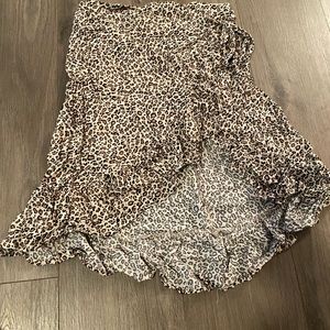 Target Shade & Shore size small cheetah print skirt cover up